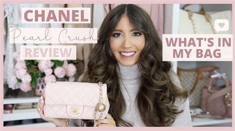 chanel pearl crush 2022|chanel mini flap pearl reviews.